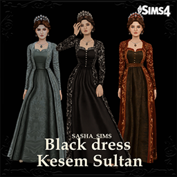 Medieval-style dress by Kosem Sultan logo