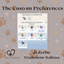 The Custom Preferences Mod by Zerbu Italian Translation logo