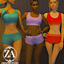 Booty Sports Shorts - Activewear Set logo