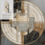 Gilded Marble Deco Rug logo