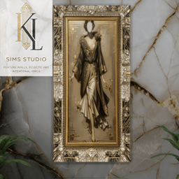 Gilded Marble Portrait Paintings logo