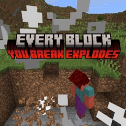 Every Block You Break Explodes logo