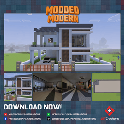Modded Modern House #5 (With Furnitures) logo