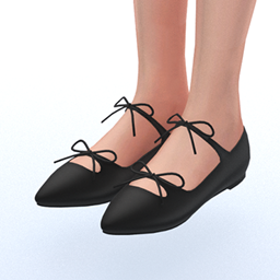 Pointed Toe Bow Flats logo