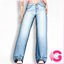 Retro 90s Wide Leg Jeans logo