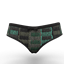 Bikini Panty Green Plaid logo