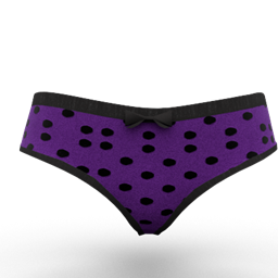 Bikini Purple Polkadot logo