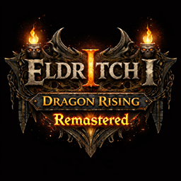 Eldritch I - Dragon Rising - [ Remastered ] logo