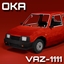 Car Vaz-1111 Oka logo