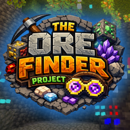 The Ore Finder Project - (X-Ray Goggles, Glowing Ores, Ore Detector) logo