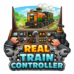 Create: Let's become a real train controller logo