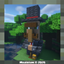 Moai Mustache Villager logo
