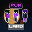 PurLand (The Hive Style) logo