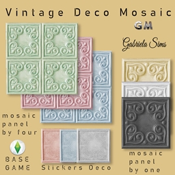 GM_Vintage Deco Mosaics logo