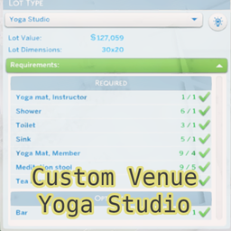 Yoga Studio Venue Type logo
