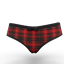 Bikini Panty Red Plaid logo