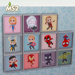 Superhero Wall Collection - MS2 project image