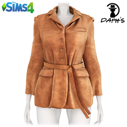 Belted Tailored Jacket S324 logo