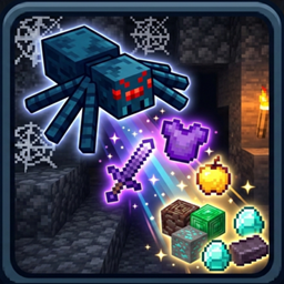 Spider Drops OP Loot logo