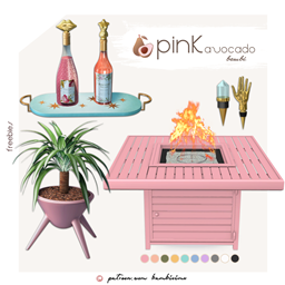 pink avocado logo