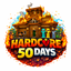 HARDCORE WORLD 50-Days. logo