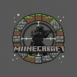 Global Blockade Counter-Strike but whit blocks logo