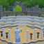 Ancient Greek theater logo