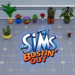 Plants Edition - The Sims Bustin' Out logo