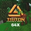 Triton With Ferns 64x64 logo