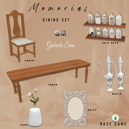 GM_Memorias Dining set logo