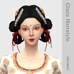 [SixCirclesCC] Chinese Hairstyle - Glaze logo