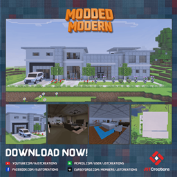 Modded Modern House #6 (With Furnitures) logo