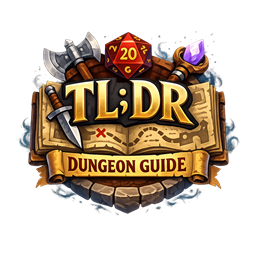 TL;DR Dungeon Guide logo