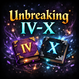 Unbreaking IV-X Tomes logo