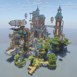 Steampunk Island logo