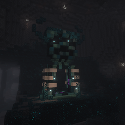 Warden Nether Portal logo