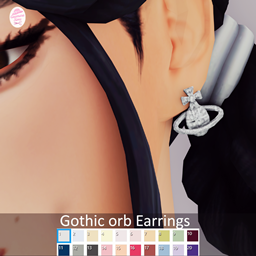 Gothic orb Earrings