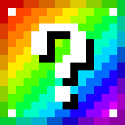 Rainbow Lucky Block logo