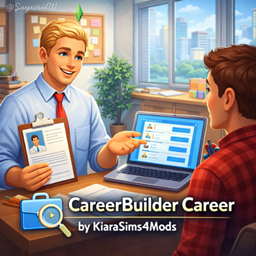 CareerBuilder Career by KiaraSims4Mods - Tradução PTBR