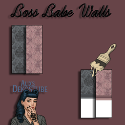 Boss Babe Walls logo