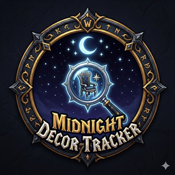Midnight Decor Tracker logo