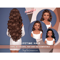 SONYASIMS - Lifetime Hair Kids logo