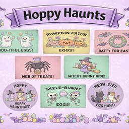 Hoppy Haunts logo