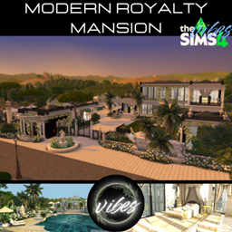 VIBES ❤️ Modern Royalty Mansion (No CC) logo