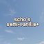 scho's semi-wild+ logo