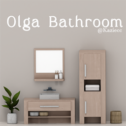 Kaziecc ~ Olga bathroom logo