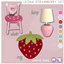 Leona strawberry set logo