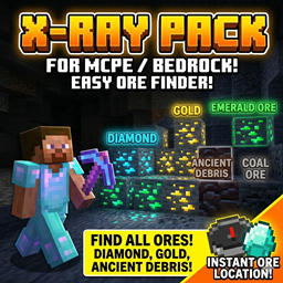 X-ray+better for Minecraft 1.21.131 — Shaders screenshot