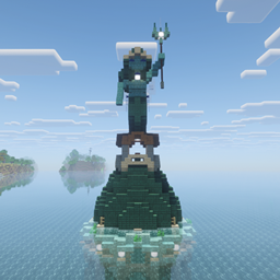 Ocean Mermaid Statue logo