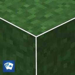 White Outline & Full Grass logo